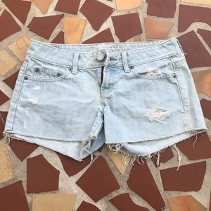 Vintage American Eagle Distressed Jean Shorts